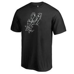 San Antonio Spurs Splatter Logo T-Shirt - Black online
