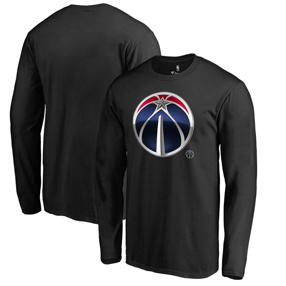 Washington Wizards Midnight Mascot Long Sleeve T-Shirt - Black cheap