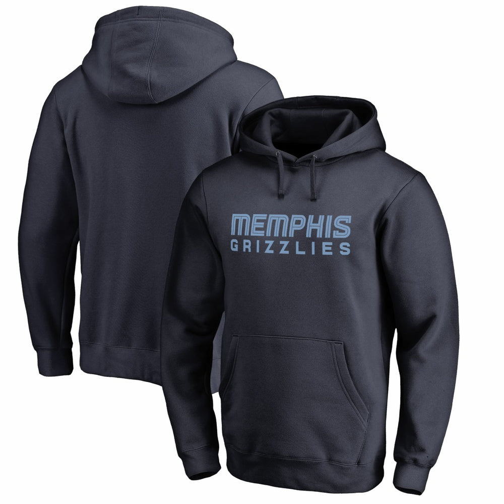 Memphis Grizzlies Wordmark Pullover Hoodie - Navy on sale