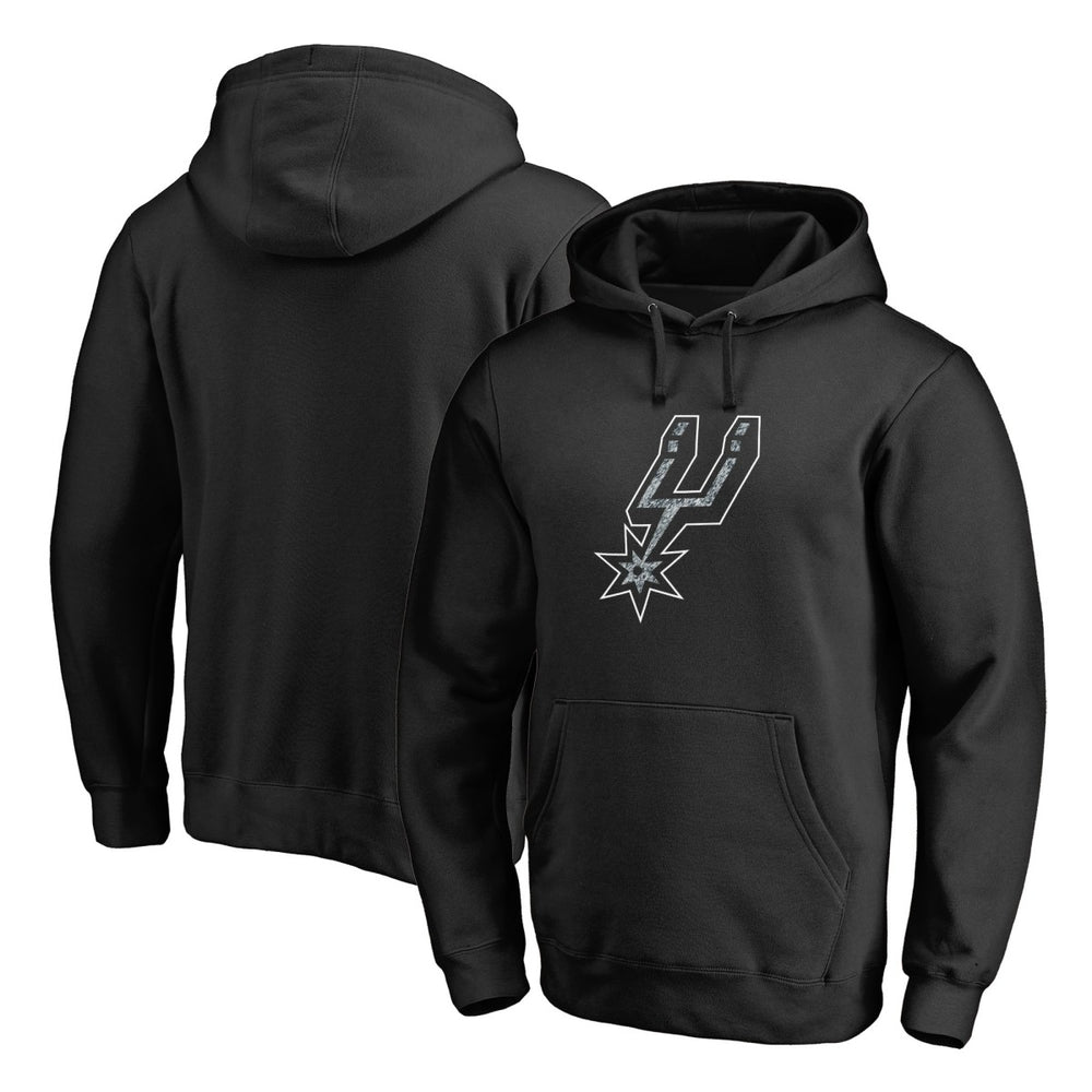 San Antonio Spurs Static Logo Pullover Hoodie - Black for sale
