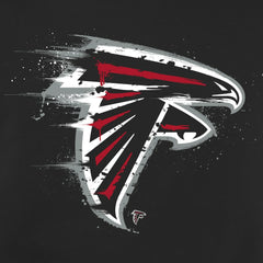 NFL Atlanta Falcons Splatter Logo Pullover Hoodie