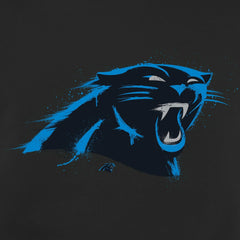 NFL Carolina Panthers Splatter Logo Pullover Hoodie
