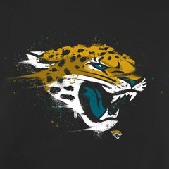 NFL Jacksonville Jaguars Splatter Logo Pullover Hoodie