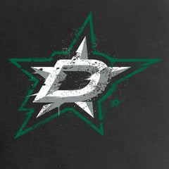 Dallas Stars Women's Splatter Logo V-Neck T-Shirt