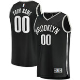 Brooklyn Nets Fast Break Custom Replica Jersey Black - Icon Edition | Fanatics cheap