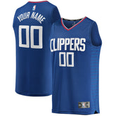 LA Clippers Fast Break Custom Replica Jersey Royal - Icon Edition | Fanatics online