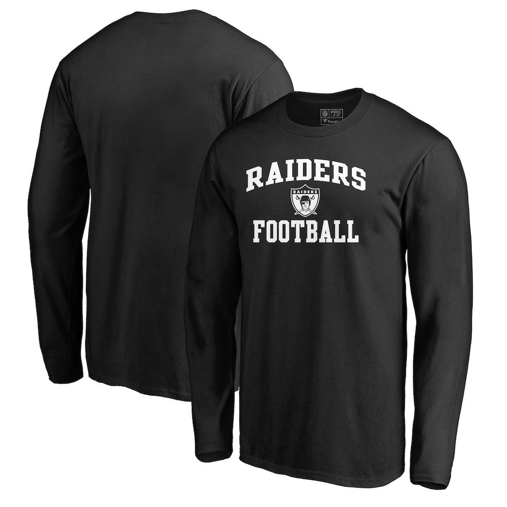 NFL Las Vegas Raiders Vintage Collection Victory Arch Long Sleeve T-Shirt