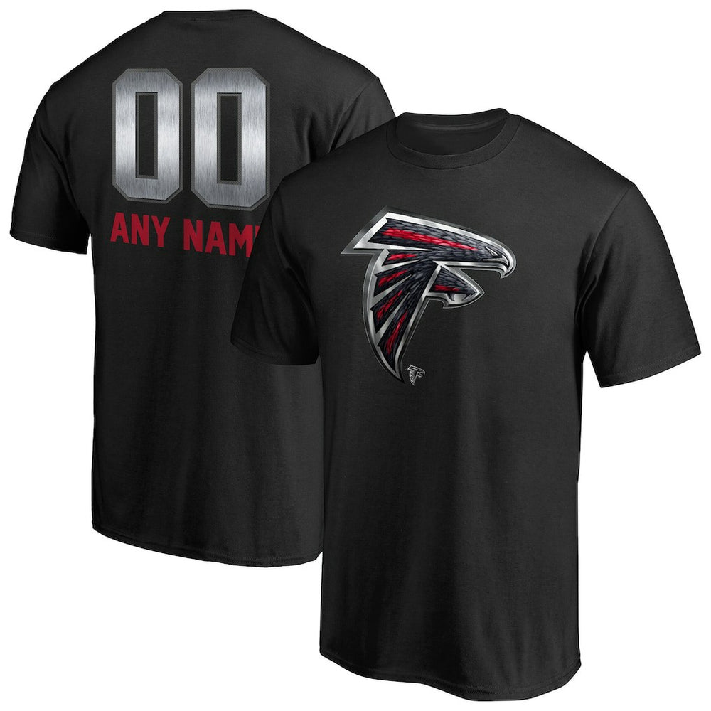 NFL Atlanta Falcons Personalized Midnight Mascot T-Shirt