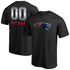 NFL New England Patriots Personalized Midnight Mascot T-Shirt