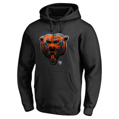 NFL Chicago Bears Personalized Midnight Mascot Pullover Hoodie