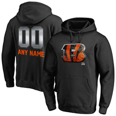 NFL Cincinnati Bengals Personalized Midnight Mascot Pullover Hoodie