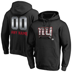NFL New York Giants Personalized Midnight Mascot Pullover Hoodie