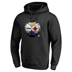 NFL Pittsburgh Steelers Personalized Midnight Mascot Pullover Hoodie