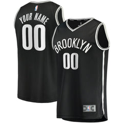 Brooklyn Nets Youth Fast Break Custom Replica Jersey Black - Icon Edition | Fanatics on sale