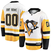 Pittsburgh Penguins Fanatics Away Breakaway Custom Jersey