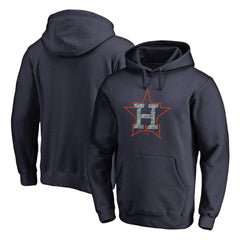 Houston Astros Static Logo Pullover Hoodie - Navy