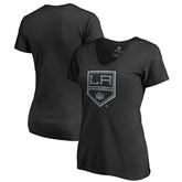 Los Angeles Kings Women's Static Logo V-Neck T-Shirt