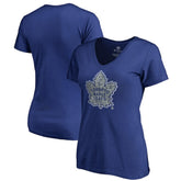 Toronto Maple Leafs Women's Static Logo V-Neck T-Shirt