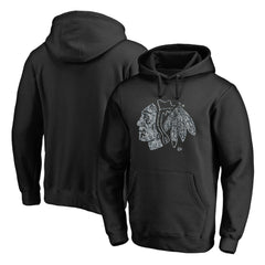 Chicago Blackhawks Static Logo Pullover Hoodie