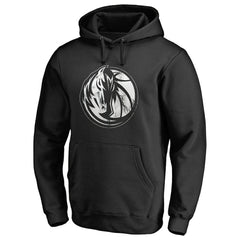 Dallas Mavericks Marble Logo Pullover Hoodie sale - Black outlet