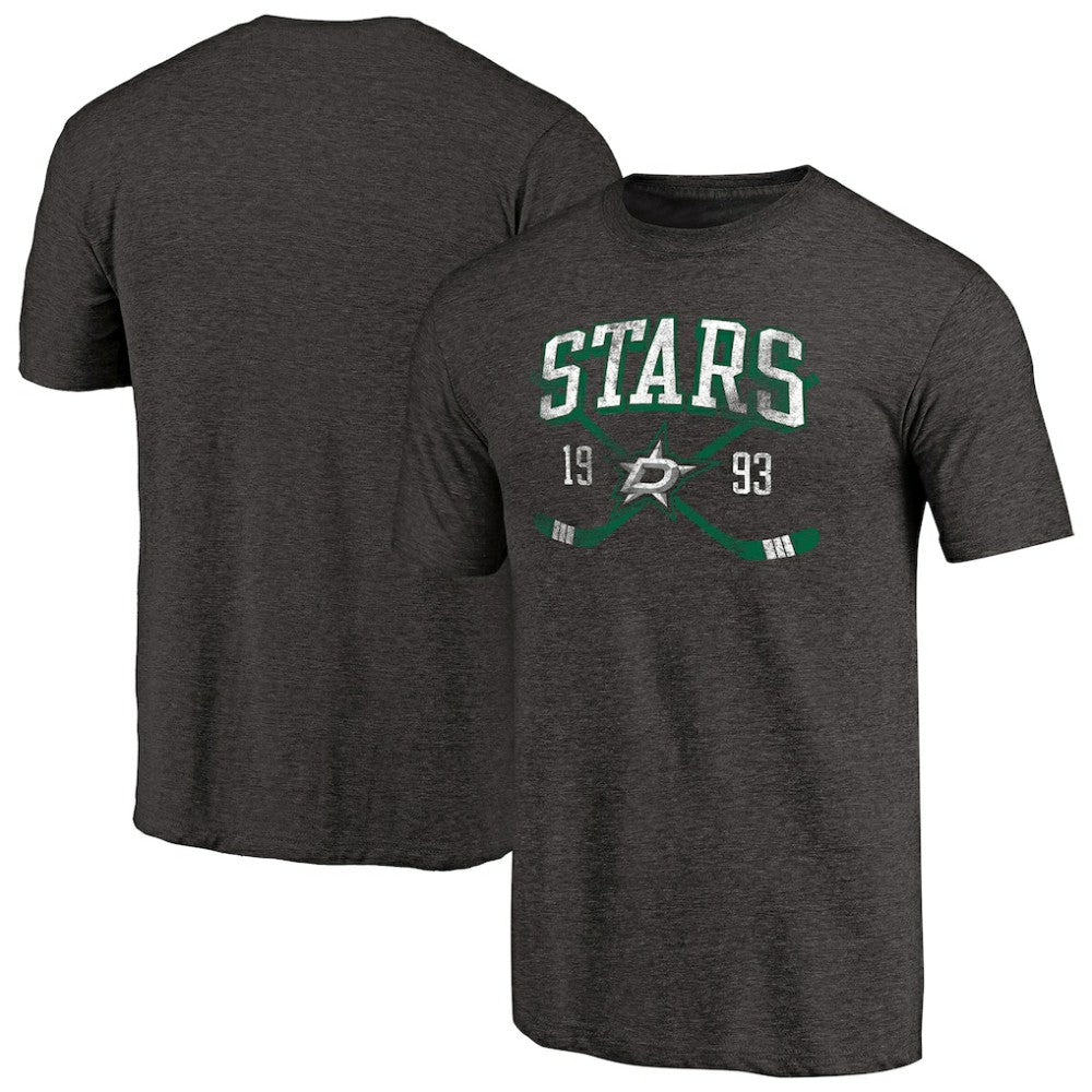 Dallas Stars Vintage Collection Line Shift Tri-Blend T-Shirt