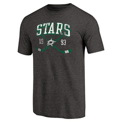 Dallas Stars Vintage Collection Line Shift Tri-Blend T-Shirt
