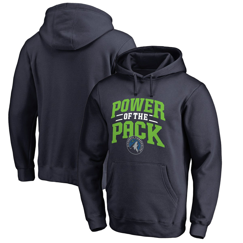 Minnesota Timberwolves Power of the Pack Hometown Collection Pullover Hoodie - Navy shop