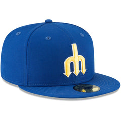 Seattle Mariners Cooperstown Collection Wool 59FIFTY Fitted Hat - Blue | New Era