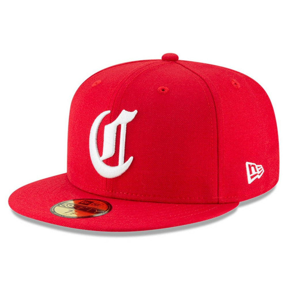 Cincinnati Reds Cooperstown Collection Wool 59FIFTY Fitted Hat - Red | New Era