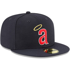 California Angels Cooperstown Collection Wool 59FIFTY Fitted Hat - Navy | New Era