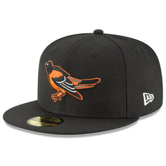Baltimore Orioles Cooperstown Collection Wool 59FIFTY Fitted Hat - Black | New Era