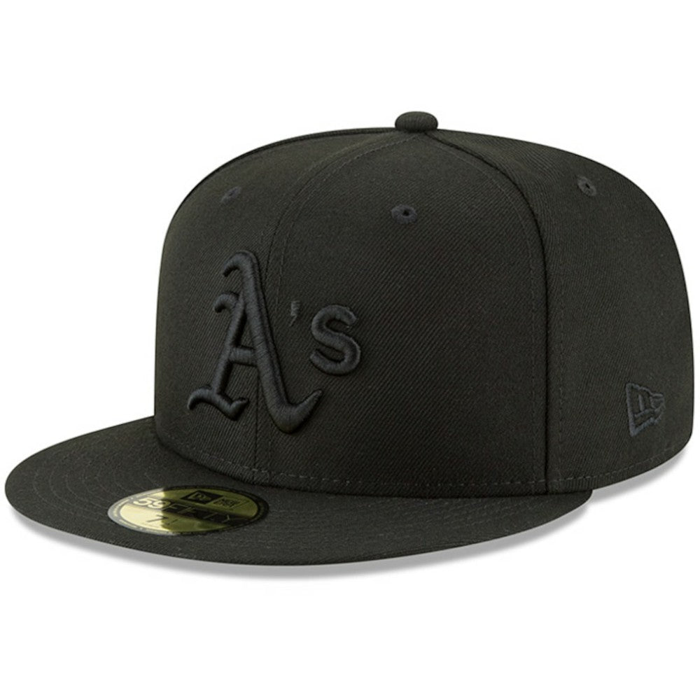 Athletics Primary Logo Basic 59FIFTY Fitted Hat - Black | New Era