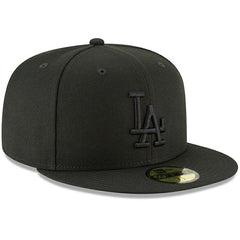 Los Angeles Dodgers Primary Logo Basic 59FIFTY Fitted Hat - Black | New Era