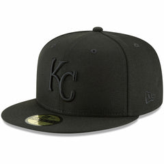 Kansas City Royals Primary Logo Basic 59FIFTY Fitted Hat - Black | New Era