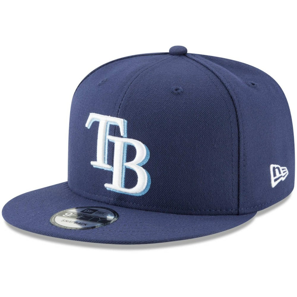 Tampa Bay Rays Team Color 9FIFTY Snapback Hat - Navy | New Era
