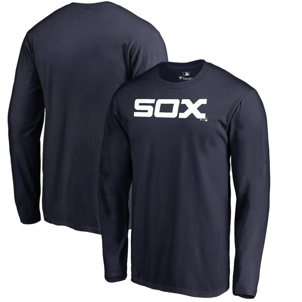 Chicago White Sox Cooperstown Collection Wahconah Long Sleeve T-Shirt - Navy