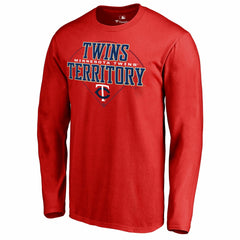 Minnesota Twins Hometown Collection Twins Territory Long Sleeve T-Shirt - Red