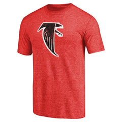 NFL Atlanta Falcons Throwback Logo Tri-Blend T-Shirt