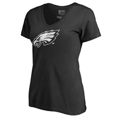NFL Philadelphia Eagles Women's Hometown Collection On The Map V-Neck T-Shirt