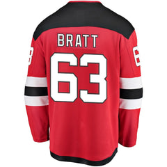 Jesper Bratt New Jersey Devils Fanatics Home Breakaway Player Jersey