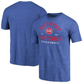 Detroit Pistons Vintage Arch Tri-Blend T-Shirt sale - Royal shop