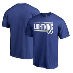 Tampa Bay Lightning Iconic Collection On Side Stripe T-Shirt
