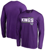Sacramento Kings Onside Stripe Long Sleeve T-Shirt - Purple for sale