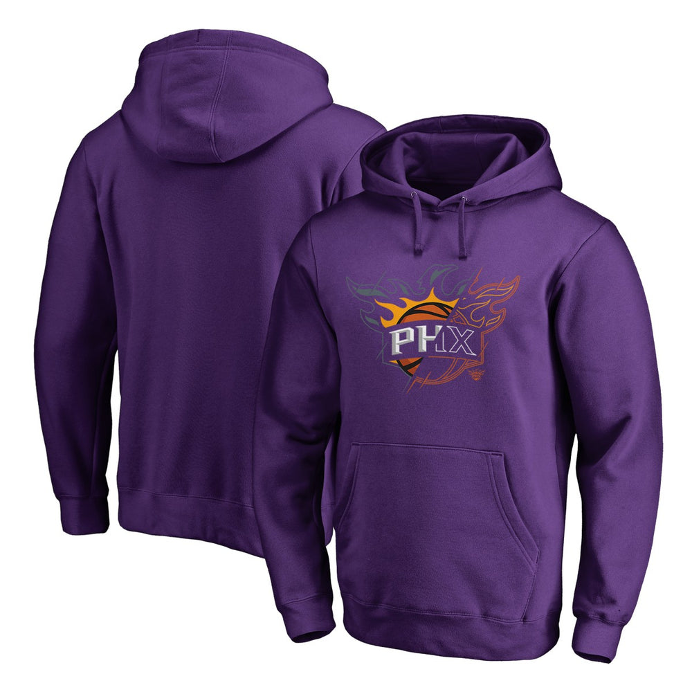 Phoenix Suns X-Ray Pullover Hoodie - Purple discount