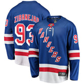 Mika Zibanejad New York Rangers Fanatics Home Breakaway Player Jersey