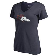 NFL Denver Broncos Women's X-Ray V-Neck T-Shirt