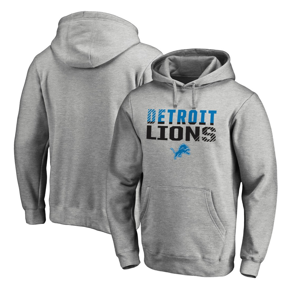 NFL Detroit Lions Iconic Collection Fade Out Pullover Hoodie