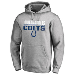 NFL Indianapolis Colts Iconic Collection Fade Out Pullover Hoodie