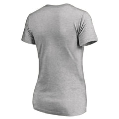 NFL Las Vegas Raiders Women's Iconic Collection On Side Stripe V-Neck T-Shirt