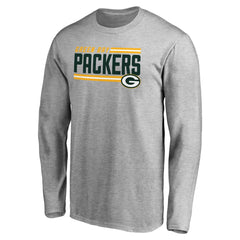 NFL Green Bay Packers Iconic Collection On Side Stripe Long Sleeve T-Shirt
